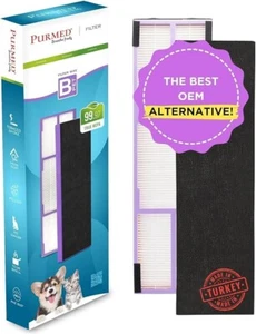 PurMed Pet TRUE HEPA 99.97% W/carbon Filter "B" Replacement PH4111, FLT4825 - Picture 1 of 2