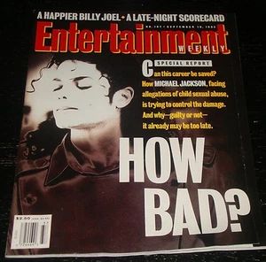 ENTERTAINMENT WEEKLY 1993, Michael Jackson, Billy Joel, Late Night Television - Picture 1 of 1
