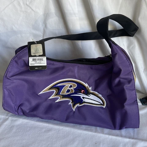 Official NFL Licensed Baltimore Ravens NFL Purple Handbag Purse MVF New w/ Tags Cover