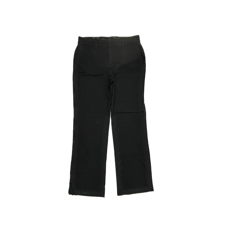 JM Collection Bootcut Women's size 10 Black Chino Pants - Image 1 of 3