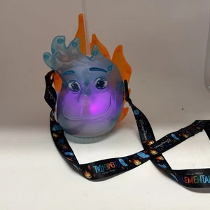 ☆Disney Parks Disneyland 2023 Pixar Elemental Wade & Ember Light Up Sipper Cup - Photo 1/9