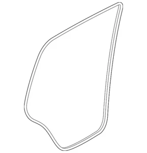 Genuine Volkswagen Door Weather-Strip 5NN-839-702-A-5AP - Picture 1 of 2