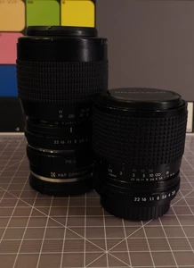 Pentacon Prakticar Set 70-210mmf/4-5.6 and 35-70mmf/2.8-4 + Sony E adapter - Picture 1 of 11