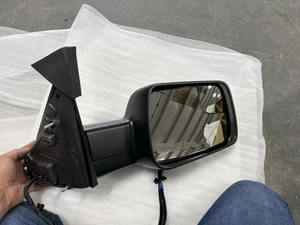 Right Mirror For 2019-2024 Ram 1500 Power Textured Heated with Blind Spot Glass - Picture 1 of 3