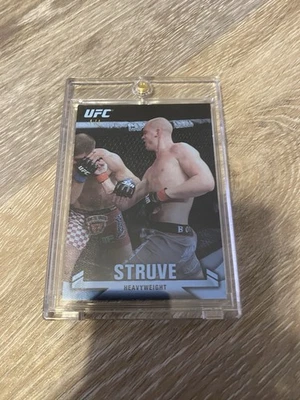 2013 Topps UFC Knockout Stefan Struve #6 Platinum Foil /1 READ Description - Image 1 of 2