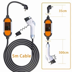 ✈EV Fast Charging Portable With Indicator Lights Electric - Afbeelding 1 van 9