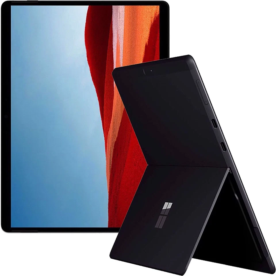 Microsoft Surface Pro X 13 Inch 4G Black 128GB + 8GB Single-SIM Unlocked NEW - Image 1 of 4