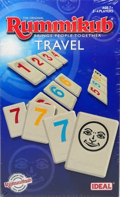 Ideal Rummikub Travel Game - (7+) 2-4 Players - New & Sealed - Image 1 of 4