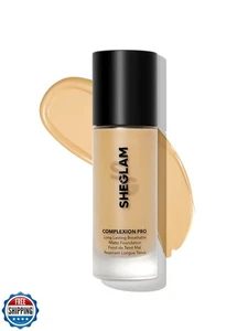 SHEGLAM Full Coverage Foundation Makeup Long Lasting Waterproof Matte Dewy Li - Picture 1 of 5