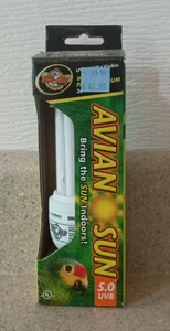 Zoo Med Avian Sun 5.0 UVB Bulb Light 26 Watts UVA Visible Full Spectrum AS-C5 - Picture 1 of 5