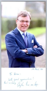 Prince Stephan Leopold zue Lippe Hand Signed Photo - Germany - Picture 1 of 2