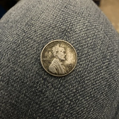 Bullion Plus 1943 1C NGC MS65 Lincoln Steel Wheat Cent Original Bag Fragment - Image 1 of 4