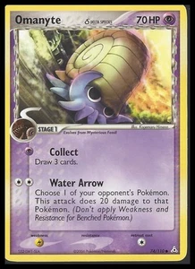 Pokemon Holon Phantoms #74/110 Omanyte (Delta Species) - Common - Picture 1 of 1