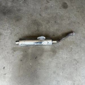 2001 Honda CBR600 F4 Exhaust Pipe Muffler Stock OEM Damaged - Picture 1 of 24