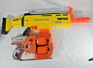 Nerf Fortnite Scar AR-L Motorised Blaster & Flipfury Zombiestrike Bundle - Picture 1 of 11