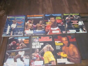 7 SUGAR RAY LEONARD SPORTS ILLUSTRATEDs 1979 - 1991 BENITEZ DURAN HEARNS + π₯ - Picture 1 of 14