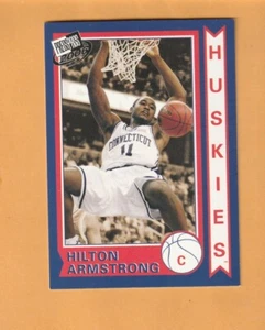 Hilton Armstrong Connecticut Huskies 2006 Press Pass Old School #3 UConn 6I - Picture 1 of 2