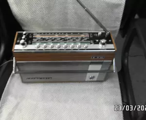LOEWE OPTA T75 Kofferradio Transistorradio mit Netzteil , funktioniert ! - Bild 1 von 7