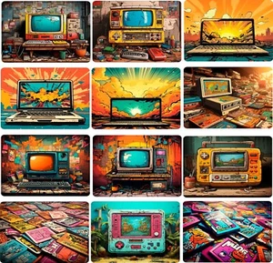 Computer GamingNon Slip Neoprene Computer Mouse Pad - Picture 1 of 30