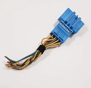 08 BMW E60 MALE CONNECTOR 12 PORT WITH 8 PIN PIGTAIL 7 565 865-03C - Picture 1 of 5