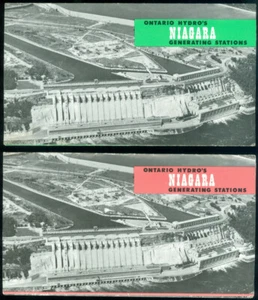 ESTACIÓN GENERADORA NIAGARA - 2 FOLLETOS Y 2 POSTALES - Imagen 1 de 1
