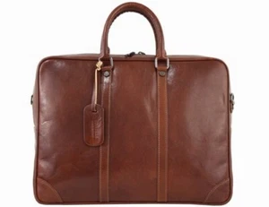 Deluxe Laptop Bag | Vera Pelle - Italian Leather - Picture 1 of 18