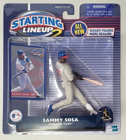 STARTING LINEUP 2 MAJOR LEAGUE BASEBALL SAMMY SOSA CHICAGO CUBS + COLLECTOR CARD Cover