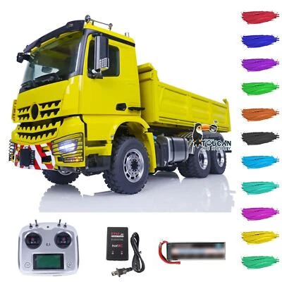 1/14 6X6 LESU RC Hydraulic Dump Truck RTR Tipper Car Fusion PRO Brushless Motor - Image 1 of 4