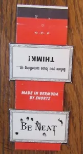 KONTUR STREICHHOLZSCHACHTELHÜLLE: BE NEAT LEERES STREICHHOLZSCHACHTEL -D6 - Bild 1 von 3