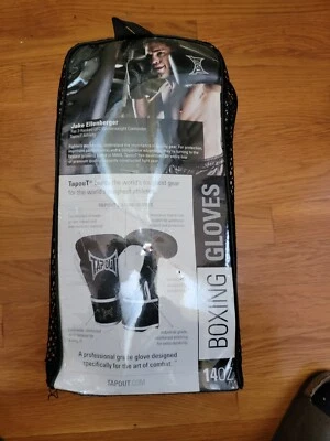TAPOUT Boxeo 14oz, Negro, Nuevo Foto 1 de 4