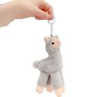 Kids Gift Animal Keyring Stuffed Toy Keychain Sheep Key Ring Alpaca Keychain