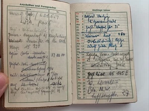 1942! Soldaten-Taschenkalender Notizbuch Berlin 2. Weltkrieg Wehrmacht 3. Reich - Bild 1 von 24