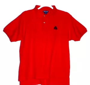 Polo ragazzo IZOD Preppy - taglia XL (18) rossa - logo ricamato - usata in ottime condizioni - Foto 1 di 3