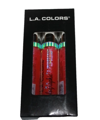 L.A. Colors Holographic Lip Gloss CLG424 Dream World Lot Of 3 Sealed (0.14oz) - Image 1 of 3