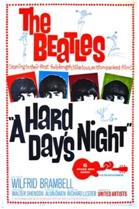A HARD DAY'S NIGHT vintage movie poster THE BEATLES music JOHN LENNON 20x30 - Picture 1 of 1