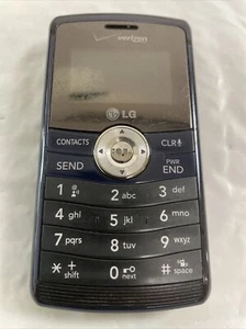 LG/VERIZON VX9200 Negro y Azul Doble Pantalla, Teclado Teléfono Abatible - Imagen 1 de 7