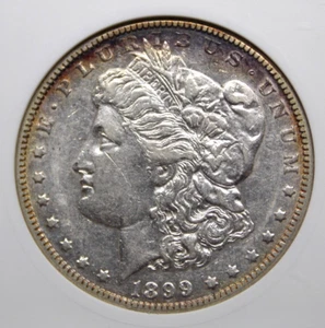 1899 "O" Morgan SILVER Dollar *MICRO O* VAM-31 $1 ANACS AU50 #010 Top-100 ECC&C - Picture 1 of 6