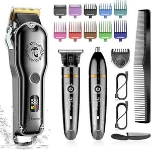 Recortadora De Barba Rasuradora Recargable Para Hombre Maquina Afeitar Rasurar - Bild 1 von 8