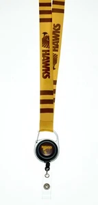 Hawthorn Hawks AFL Lanyard Detachable Keyring Retractable ID Holder - Picture 1 of 1