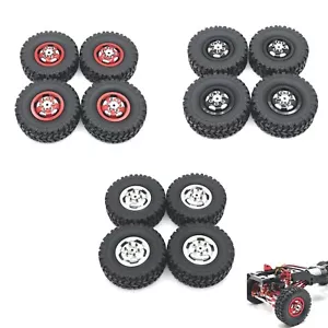 For 1/12 MN82 LC79 MN78 D90 D91 D96 99S rc car Metal Wheel Rims tire Rubber Tyre - Bild 1 von 9