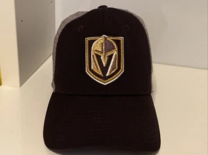 Gorra de hockey Fanatics Vegas Golden Knights NHL auténtica profesional OSFM gris negra - Imagen 1 de 9