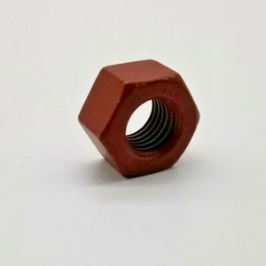 HEX NUT ¾”-10 THE SS 316, RED / MAROON – NEW - Picture 1 of 3