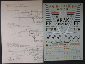 Mikroskala 1/48 Skala F-15's Aufkleberblatt Nr. 48-0152 - Bild 1 von 1