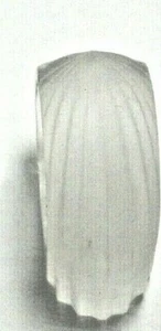 Anello tovagliolo in vetro smerigliato - Foto 1 di 2