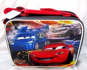 Disney 9.5" Insulated Cars McQueen & Friends Insulated Lunch Bag Lunchbox-New! - Picture 1 of 1