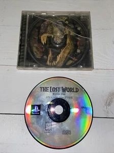 The Lost World Special Edition Jurassic Park PlayStation Ps1 Disc & Back Artwork - Picture 1 of 2
