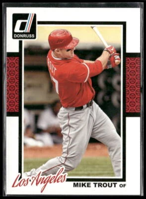 2014 Donruss #112 Mike Trout - Image 1 of 2