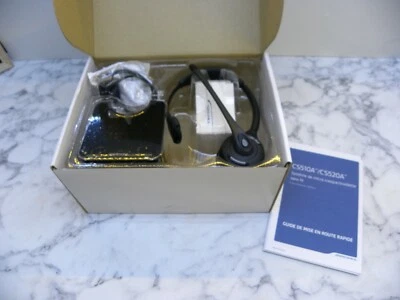 BOXED PLANTRONICS CS510/A  WIRELESS NOISE CANCELLING HEADSET - P/N 84691-02 UK - Image 1 of 2