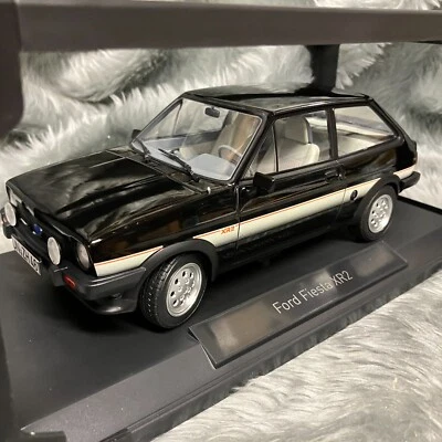 NEW 1:18 Norev 1981 Ford Fiesta Mk1 XR2 Black 182743 - Image 1 of 3