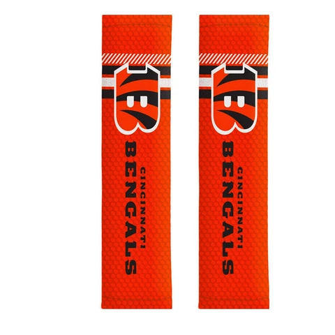 NEW NFL Cincinnati Bengals Seat Belt Pads Shoulder Protector Universal - Pair Cover